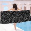 Mode B-Bandanna Microvezel Deken Sneldrogende Strandlakens Oversized Bedrukking Super Absorberend Zwembad Deken