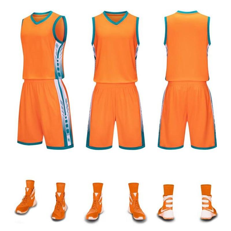 Tuta da Basket, Tuta Sportiva da Allenamento per Partite, Gilet, Maglia da Uomo Adulto Bambino, Traspirante Estiva da Donna