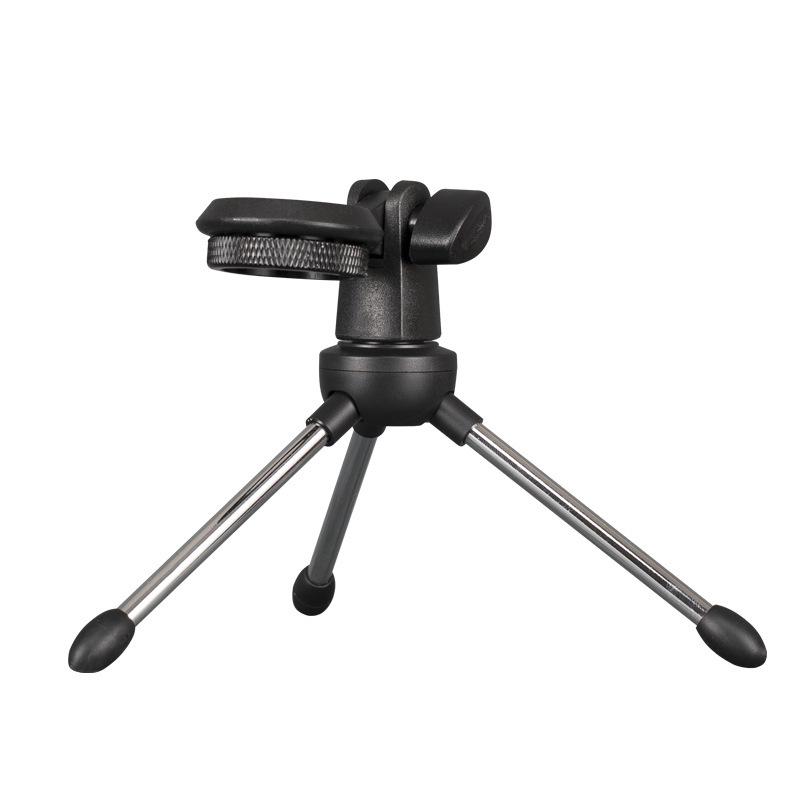 Foldable Desktop Microphone Tripod Stand for Live Streaming and Douyin Streamers