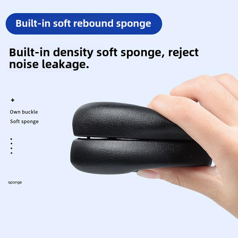 Ohrpolster für Anker Soundcore Life Q10 Q20 Q30 Q35 Kopfhörer Memory Foam Ersatz-Ohrpolster Schaumstoff-Ohrpolster Kissen Hohe Qualität