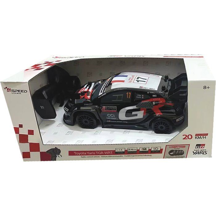Remote Control Drift Car - SILVERLIT - 4Speed Toyota Drift 1:14 - 2 Sets of Tires - 2.4 GHz - Battery Included