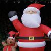 with LED Light Xmas Inflatable Decoration Christmas Inflatable Model  New Year Gift