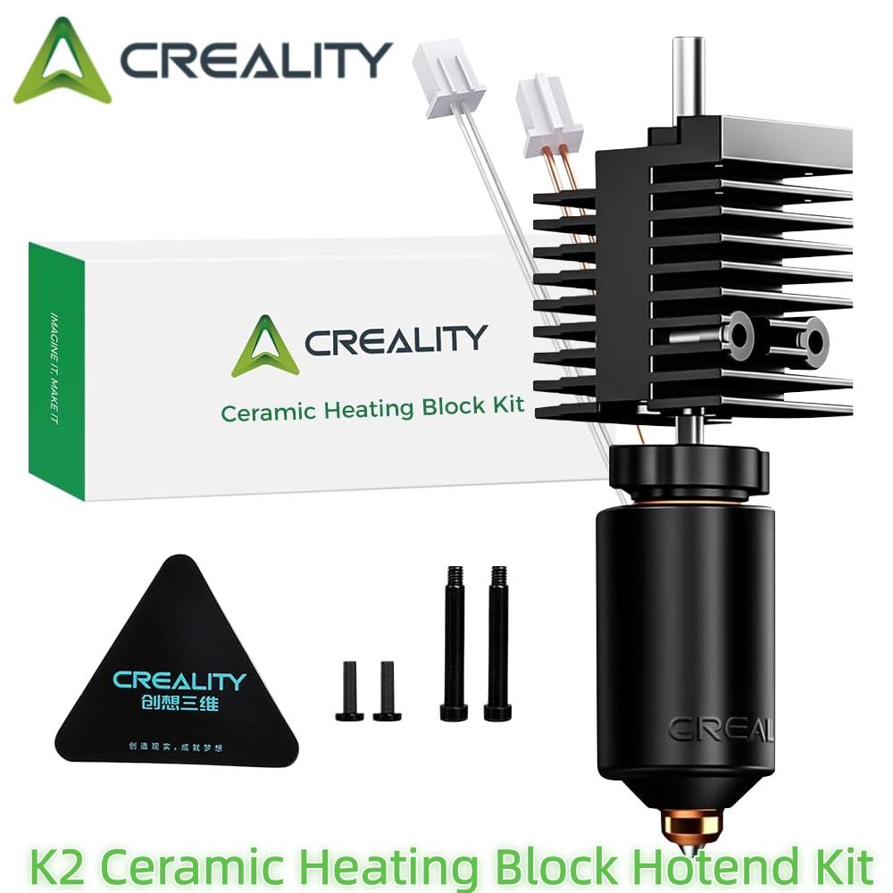 Creality Sprinkler Head Kit Integrated Nozzle Ceramic Heating Block Kit Original Ender/CR/K1/K2P Series 3D Printer Accessories