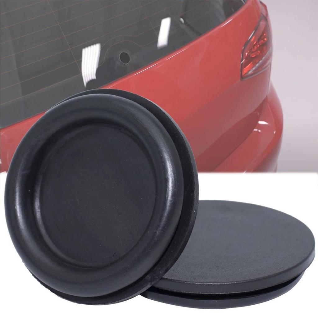 2X Universal Rear Wiper Delete Plug Cap Bung Flush Grommet Window Seal Blank Removal Waterproof Cover Block Off Tailgate