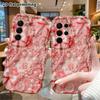 Phone Case: 2D Flat Samsung Galaxy A34 A35 M05 M06 S20 S22 S21 FE Plus 5G Protective Case, Pearl Floral, Christmas and Halloween Gifts