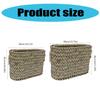 Wicker Toilet Paper Basket with Lid for Bathroom Storage Multipurpose Decorative Holder for Closet Elegant Styles