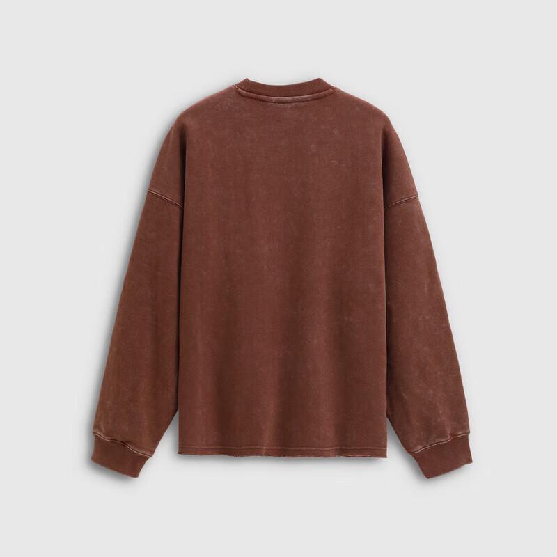 GAP Unisex Logo Print Fleece Lined Sweatshirt