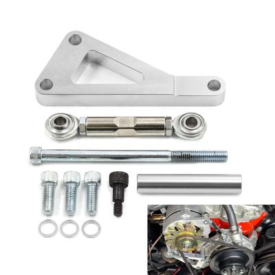 SBC Lichtmaschinenhalterung Aluminiumlegierung Lichtmaschinenhalterungs-Kit Ersatz für Chevy SBC 350 Small Block Motor