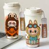 Labubu Thermos Cup High Value 316 Stainless Steel Coffee Cup Couple Student Portable Water Cup Gift Cup