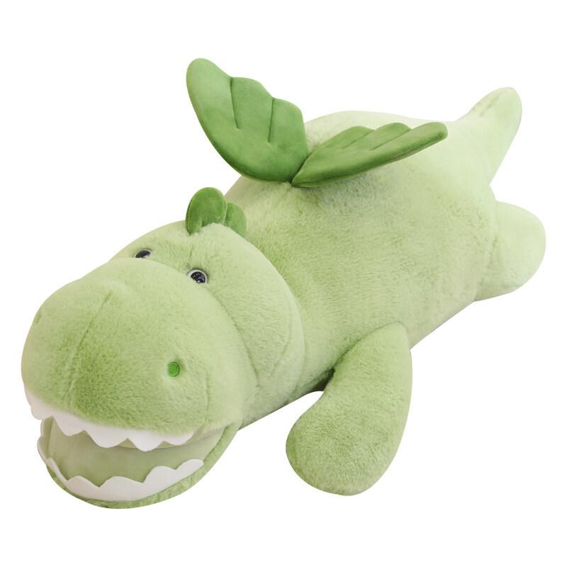 Happy Dinosaur Sitting And Lying Down Plush Doll Doll Doll Skin-Friendly, Cute, Soothing And Accompanying Doll Small Gift Wholesale