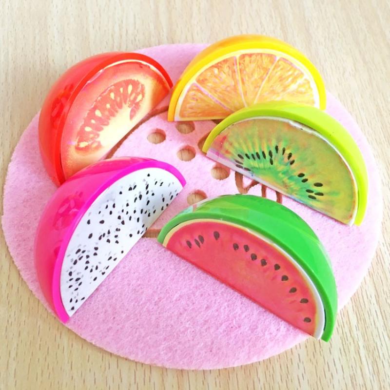 Creative Primary School Student Stationery Pencil Sharpener Wholesale Cute Fruit Shape Single Hole Manual