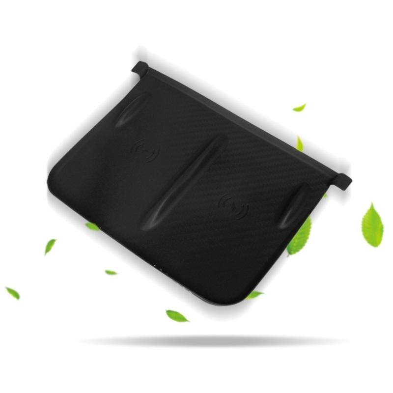Wireless Charger for   Center Console Wireless Phone Charging Pad Silicone Mat