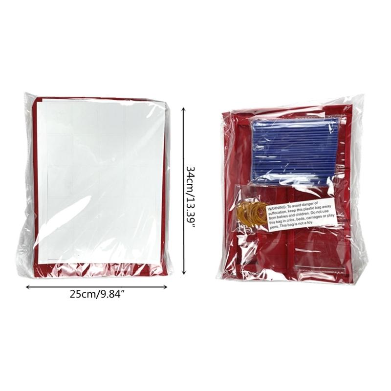 7 Pockets Place Value Pocket Chart Math Teaching Aids Counting Pocket Chart