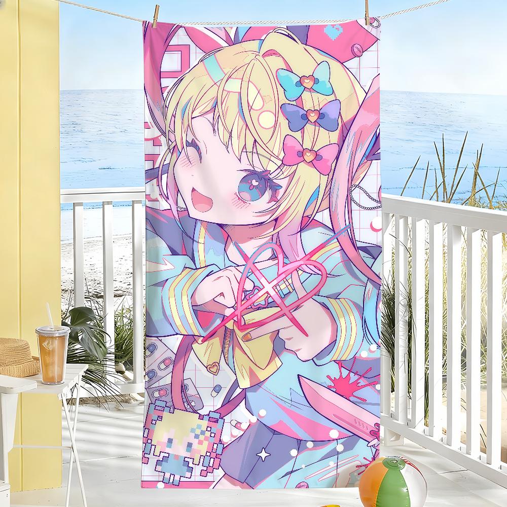 Game N-needy Streamer O-overload Amechan Towel Towels For Beaches Yoga Studios Gyms Hot Springs Swimming Pools And Picnics