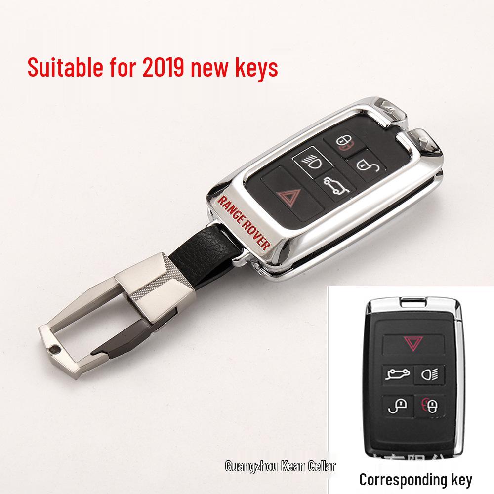 Leather Key Cover for 2019 Land Rover & Jaguar: Fits Range Rover, Evoque, Freelander