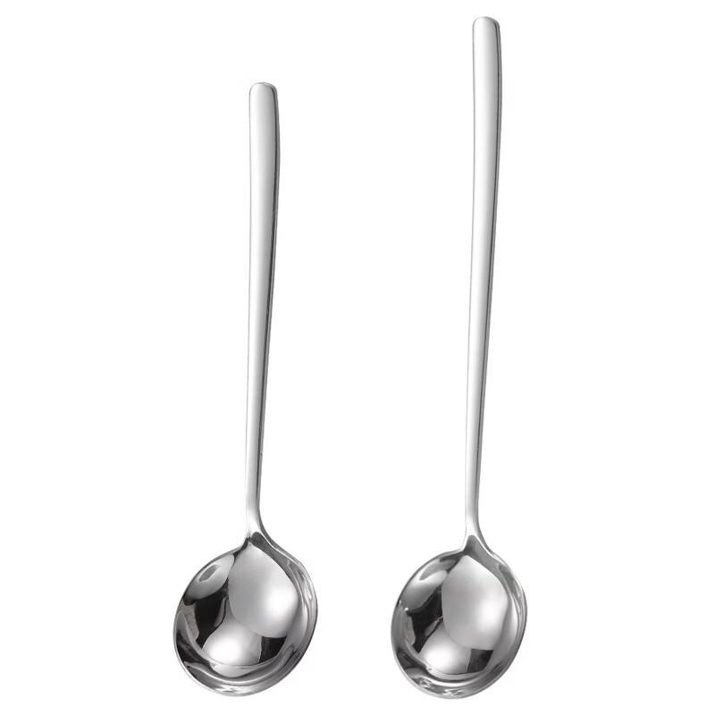 ZISIZ 316 Stainless Steel Small Soup Ladle Set (4-Pack)