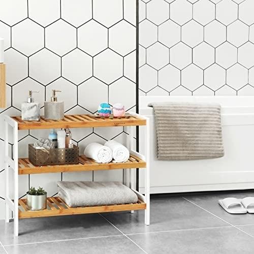 3-poziomowy Bambusowy Stojak Na Buty, Organizer Na Stojaku, Półka Do Przechowywania, 70 X 26 X 55 Cm (Szer. X Gł. X Wys.), Ideal