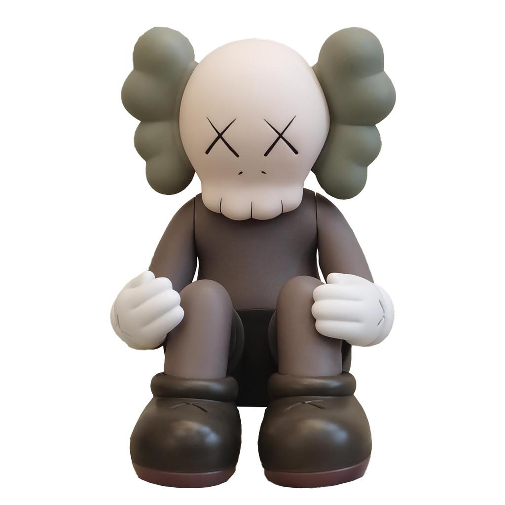 Kaws Semi-Dissected Bear Figure Ornament - Trendy Decorative Toy for Living Room Collection Gift
