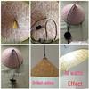 Retro Chinese Bamboo Pendant Light: Nostalgic Straw Hat Design for Hot Pot and Local Cuisine Restaurants