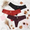 Bow Underwear for Women Low Waist Mesh Lace Briefs Fashion Lace Panties  Lady
