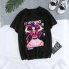 Damski T-shirt Manga Anime Oshi No Ko Harajuku Ullzang T Shirt Letni Krótki Rękaw Codzienny i Modny Wszechstronny