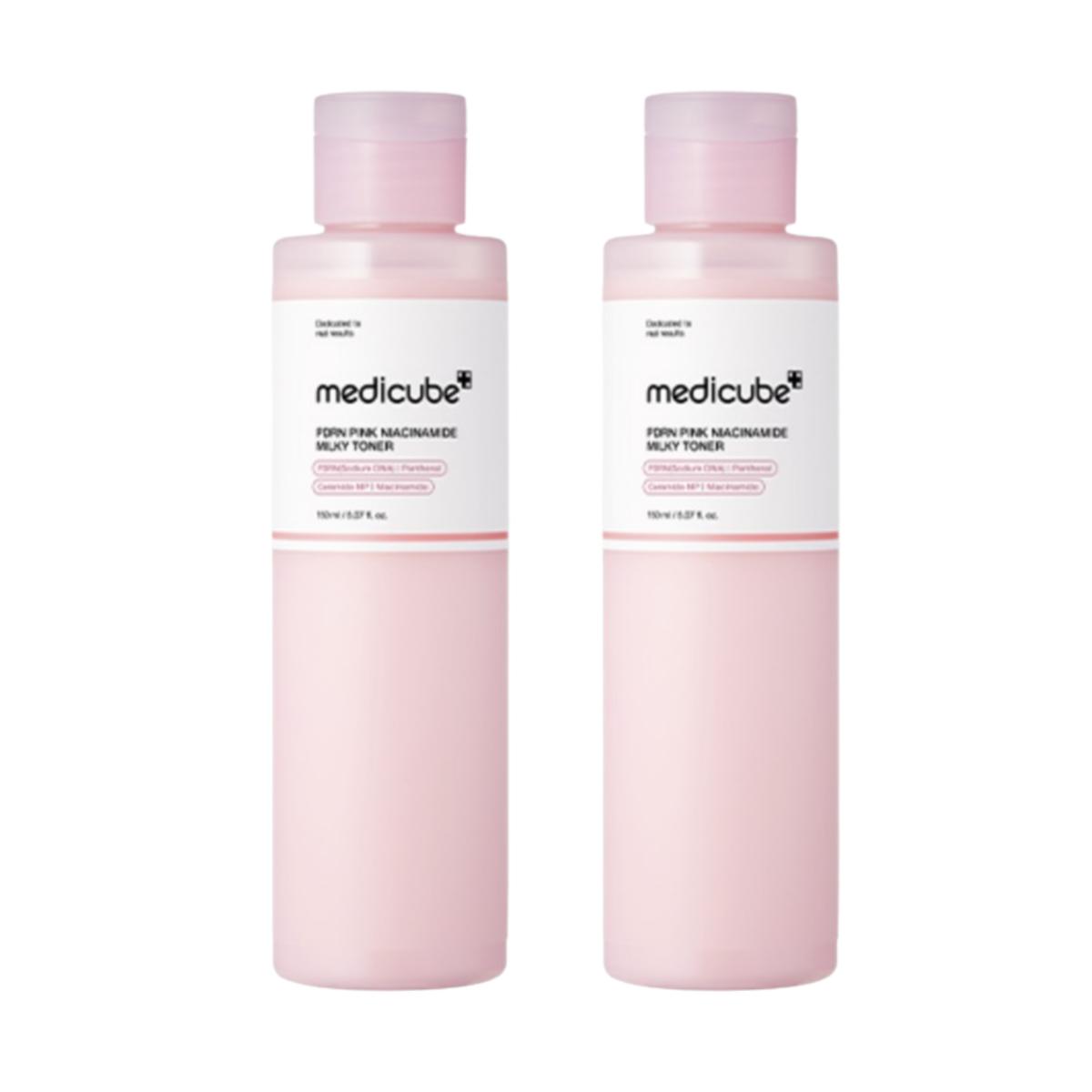 

Medicube PDRN Розовый молочный тоник с ниацинамидом 150 мл 150ml X 2PCS