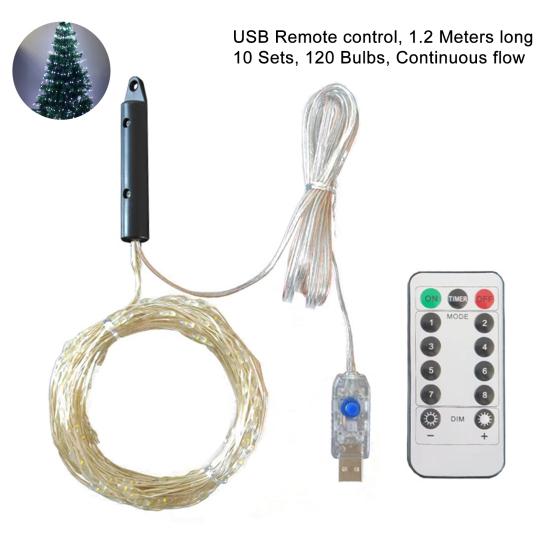 2026 Christmas Tree Waterfall Lights 8 Modes Cascading LED Fairy String Lights with Timer Waterproof for Indoor Outdoor Decor