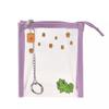 DISNEY Pascal Clear Pouch with Carabiner Japan NEW Disney Store