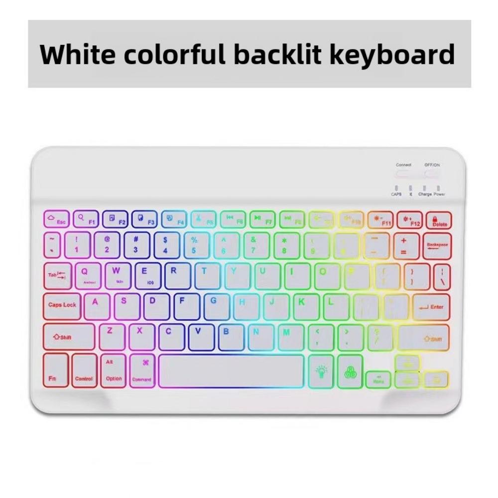 Bluetooth Keyboard Set with Mouse Backlit Keyboard for Phone Tablet