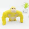 Yellow Orangutan Squeeze Toy Anxiety Stress Relief Gorilla Pinch Sensory Toy Teens Adults Soft TPR Calming Animal Fidget Toy