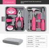 13/24Pcs Diy Tool Kit For Women Mini Home Toolbox Set With Hammer Pliers Wrench Screwdriver Basic Starter Tools