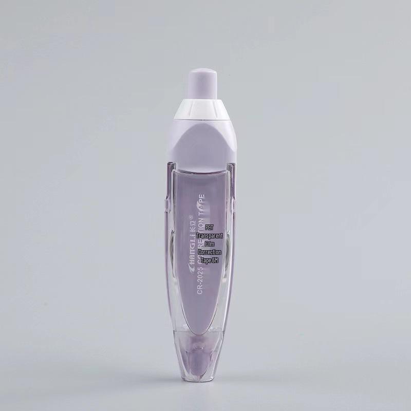 Press-to-Replace Long-Tip Correction Tape: Large Capacity, Stylish Japanese-Style White-Out Tape for Students