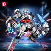 SEMBO BLOCK Combined Transforming Mecha Robot Building Blocks Kits MOC  Build with Versatile Weapons Bricks Toys Boys  Birthdays