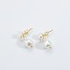 ANDYWEN 925 Sterling Silver Gold 5.8mm 8mm Pearl Drop Stud Earring Women Luxury  Pearl Women Winter 2023 New Jewelry