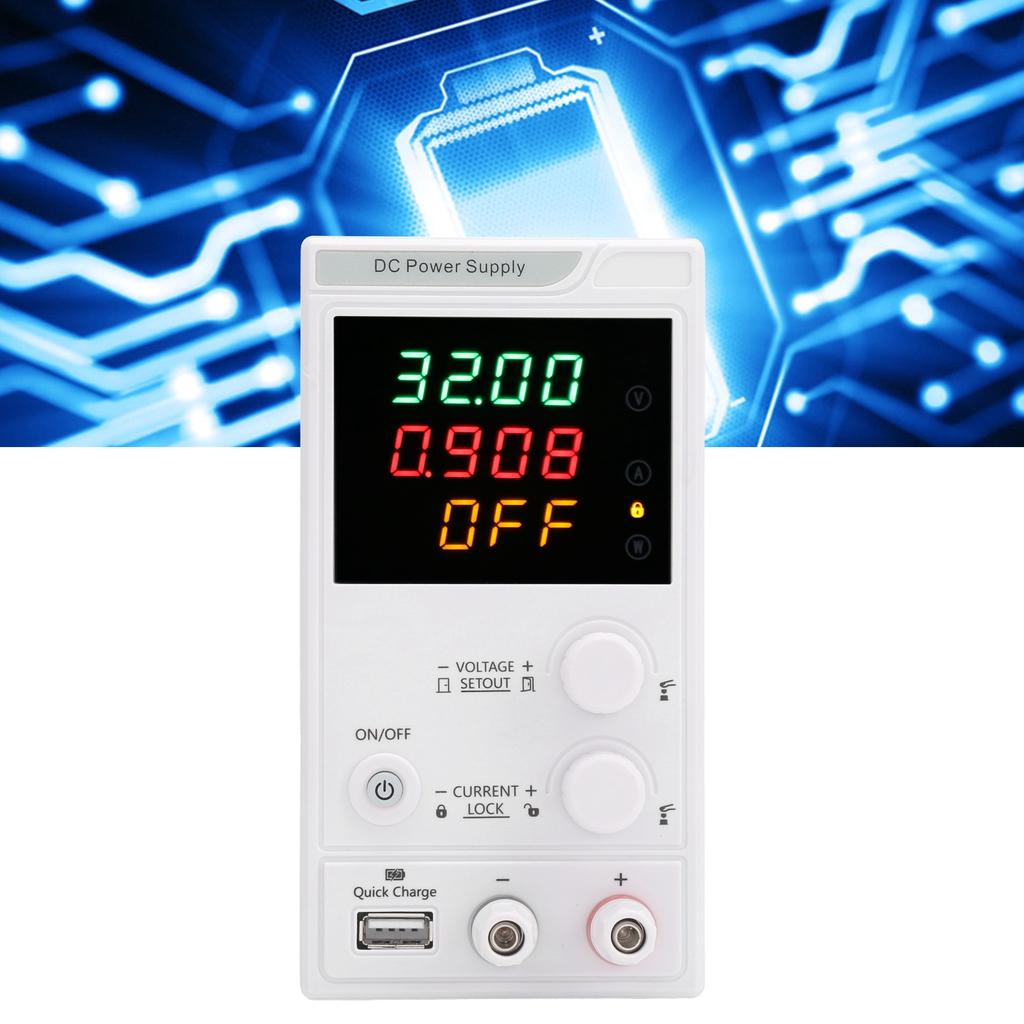 5A DC Power Supply Voltage Regulation Stabilizer LED Display for Manufacturing Industry
