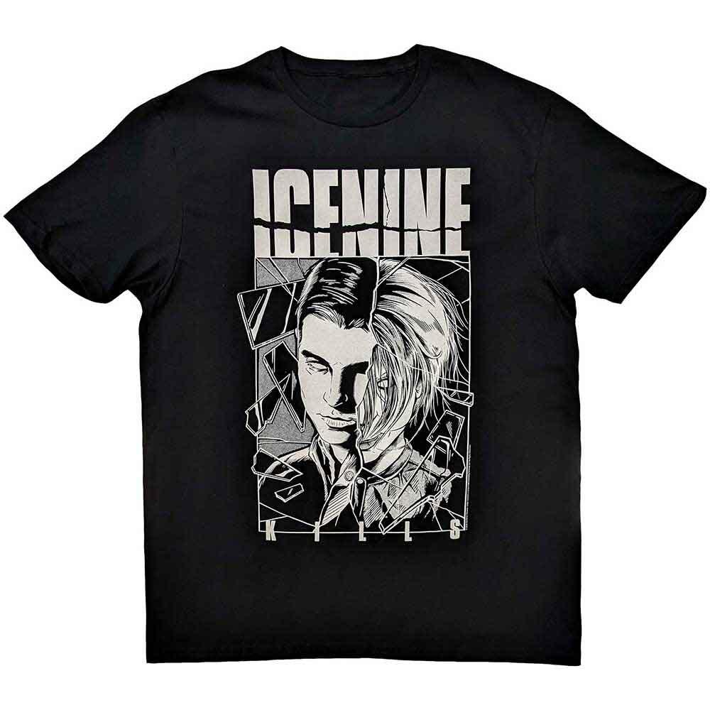 Ice Nine Kills  Shower Scene Split Face  Black T shirt - NEW Unisex T-Shirt XXXL