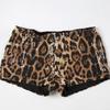Sexy Shortts2025 Summer New Foreign Trade Women Leopard Print Print Sequins Tight Gyaru Sexy hot pants