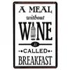 Retro Wine Metal Sign Plaque Vintage Whiskey Painting Perfect for Bar Restaurant Club Man Cave Wall Decor
