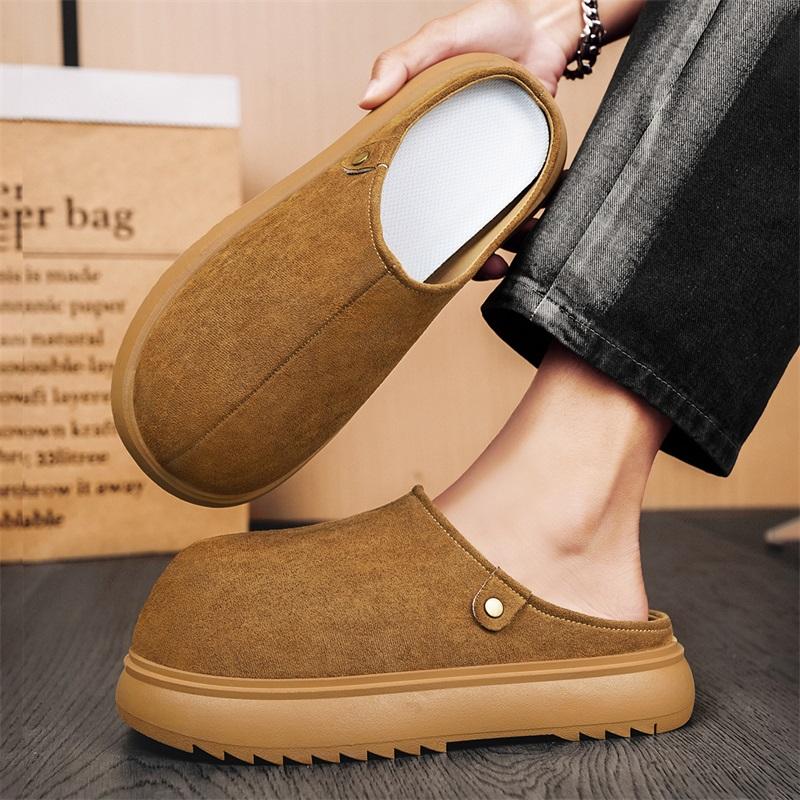 Fashion CYYTL Mens Slippers Casual Outdoor Summer Shoes Breathable Sneakers Walking Hiking House Slides Luxury Designer Fashion Loafers
