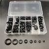 200 Pcs Car Rubber Grommet Electrical Wire Gasket Assortment Set + Storage Case