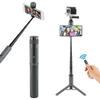 Velbon Coleman Selfie Multi Stand Gunmetal Smartphone/Camera Tripod with Wireless Remote and Camera Screw, Compatible with iPhone and Android, Selfie