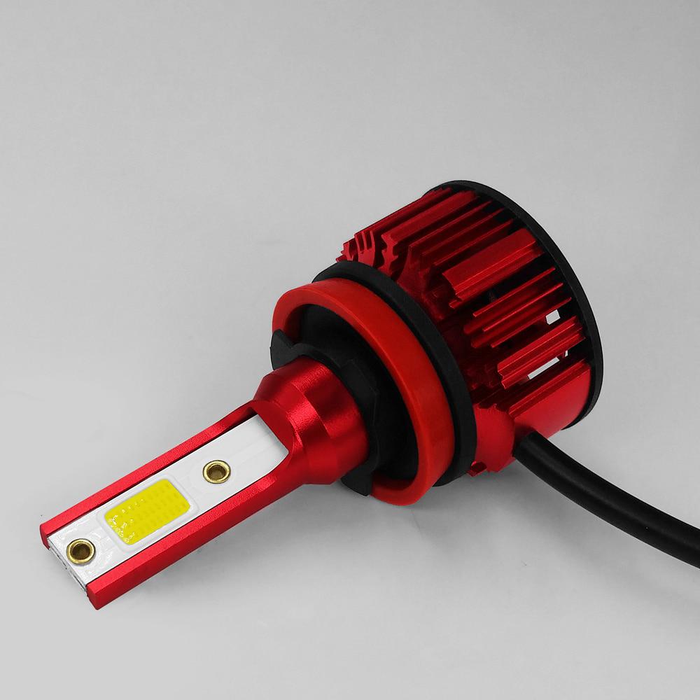 6000K H11 LED H7 H4 9005 9006 Auto Q1 Lampadine per Fari Auto 200W 40000LM Luci LED per Styling Auto