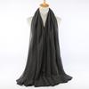 New Crinkle Cotton Scarf Head Hijab Wrap Solid Women Plain Shawls Foulard Femme Lady Headband Muslim Hijabs Store