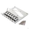 6 Saddles Bridge for Style Electric Guitar Replacement with Wrench Screws