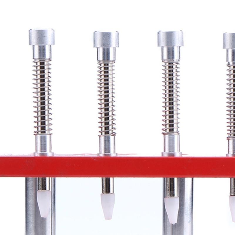 Steel Construction Pin Press with Ergonomic 5 Hole Design Ensuring Slip Resistant Operations in Watch Repair
