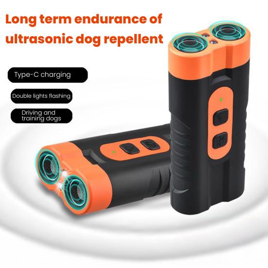 Anti Barking Device for Dogs 800mAh Rechargeable Dog Bark Controller 3 Modes Fast Behavior Correction Dog Training Tool
