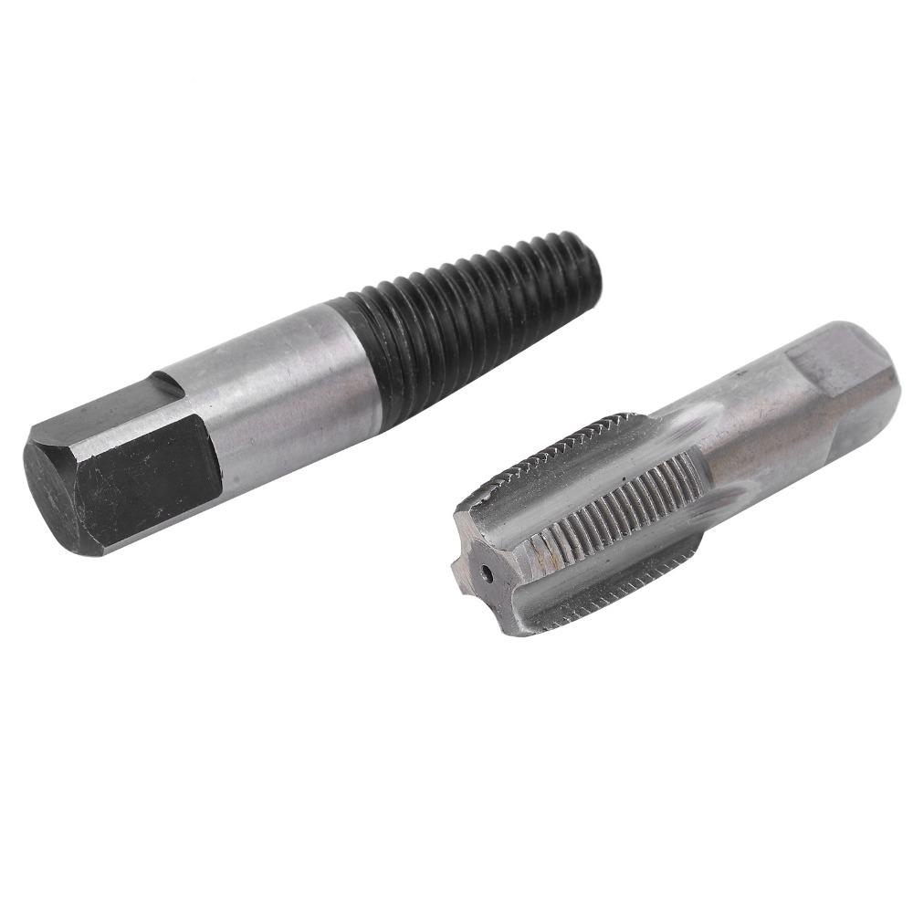 2pcs 3/4 Inch Size Broken Screw Remover Steel Material Pipe Extractor Tool Broken Screw Removal