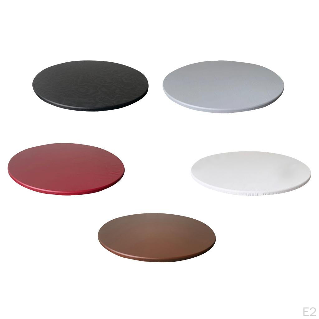 Polyester Round Tablecloth Banquet Party Dining Table Cover Waterproof For Home Kitchen Restaurant