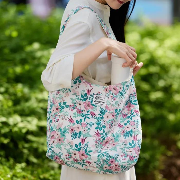 Masterpiece Into My Bag Linen Hobo Bag 5 Types (Select 1)