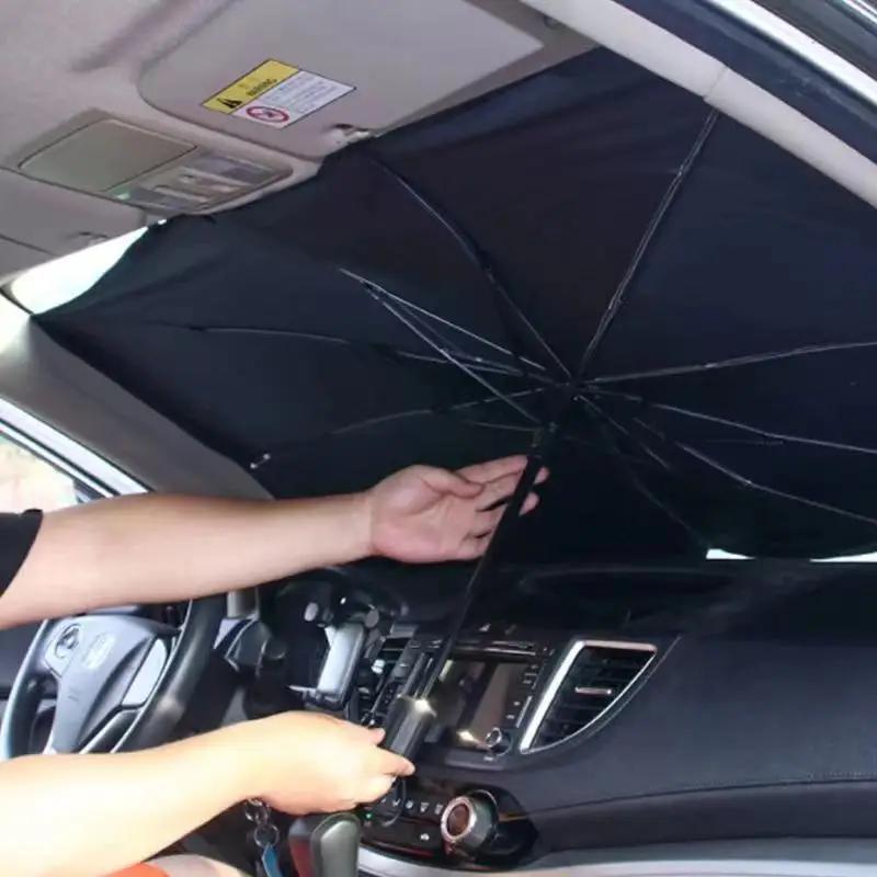 Haval H6 H2 H3 H9 M6 F7 F7X Jolion 2021 2022 Car Thermal Insulation Foldable Sun Umbrella Windshield UV Protection Sunshade
